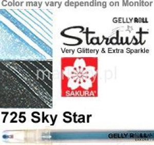 Sakura Gelpens Stardust Sparkle 725 Sky Star