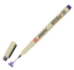 Sakura Pigma Micron Brush Cienkopis 24 Purple