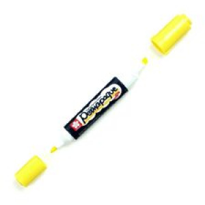 Sakura Permapaque Twin Point marker 003 Yellow