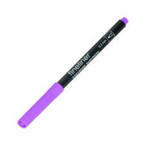 Cienkopis KIN 21 pale violet