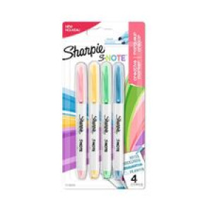 Sharpie S-Note zakreślacz pastelowy 2138234 4 kolo
