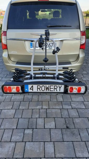 Platforma bagażnik na 4 rowery   certyfikat TÜV