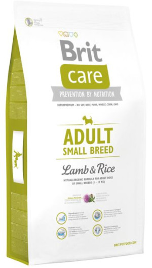 Karma Dla Psa Brit Care Adult Small Breed Lamb & Rice 3kg