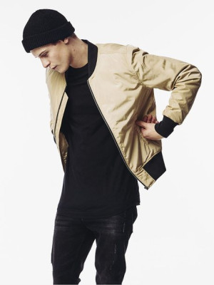 Kurtka TB 1446 2-Tone Bomber Gold