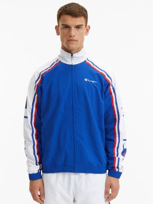 Full Zip Blue/White