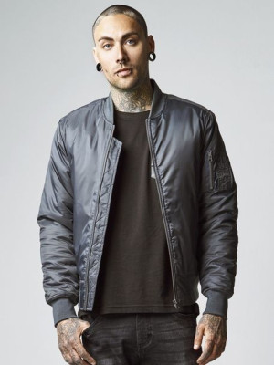 TB 861 Basic Bomber Cool Grey