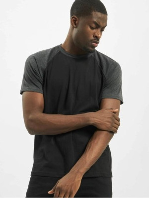 Raglan Contrast Blk/Cha