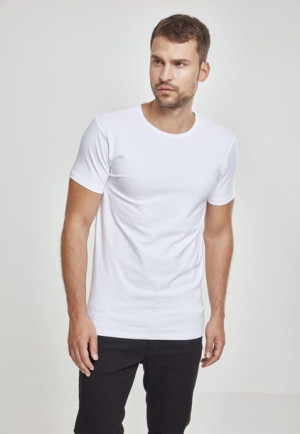 Fitted Stretch White