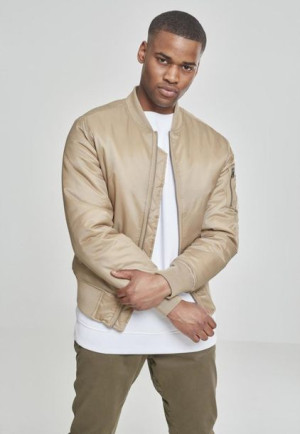 Basic Bomber Beige