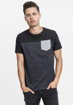 3-Tone Pocket Charcoal/Black/Grey
