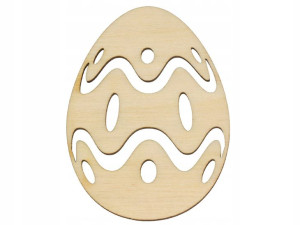 Pisanka Wielkanocna Jajko Scrapki Drew 6 Cm V9