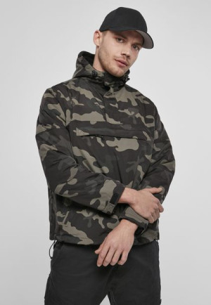 Fleece Pull Over Windbreaker Darkcamo