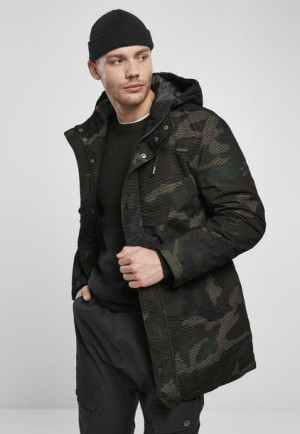 Grid-Camo Parka Woodland