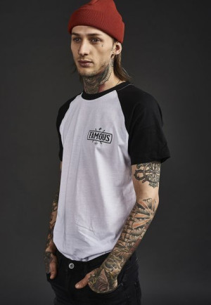 Chaos Patch Raglan White