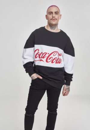 Coca Cola Stripe Oversize Black