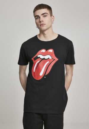 Rolling Stones Tongue Black