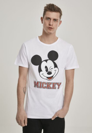 Mickey College White