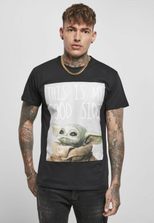 Baby Yoda Good Side Black