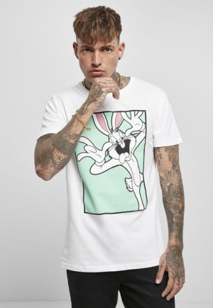 Looney Tunes Bugs Bunny Funny Face White