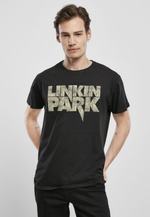 Linkin Park Distressed Logo Black