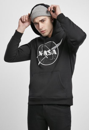 Bluza NASA Black-and-White Insignia Black