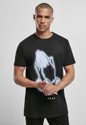 Pray Glow Tee black L