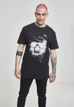 Waterpaint Skull Black