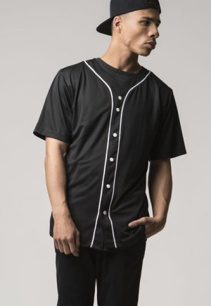 Baseball Mesh Jersey Black