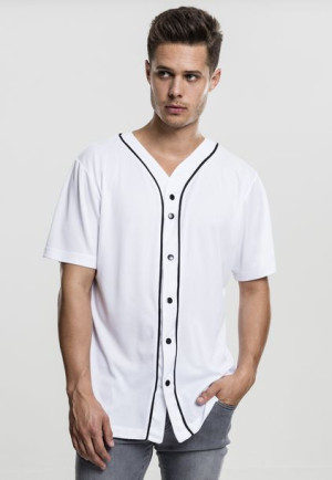 Baseball Mesh Jersey White