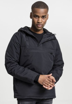 Padded Pull Over Black