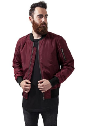 2-Tone Bomber Burgundy