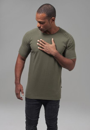 Pleat Raglan Olive