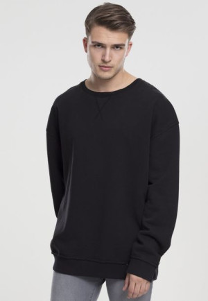Oversized Open Edge Black