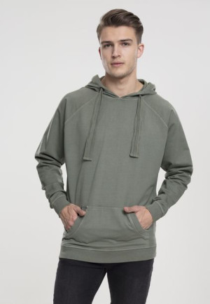 Garment Washed Terry Olive