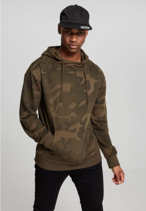 High Neck Olive Camo