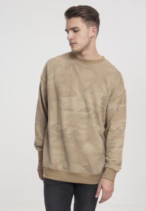 Camo Crewneck Sand Camo