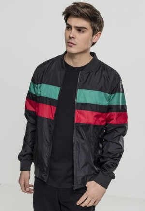 Striped Nylon Black/Red/Green