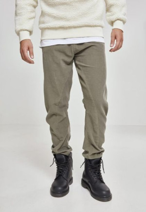 Corduroy Jog Olive