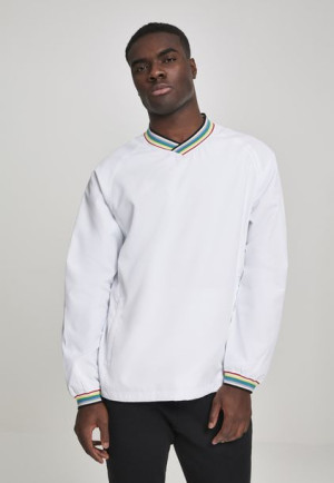 Warm Up Pull Over White/Multicolor