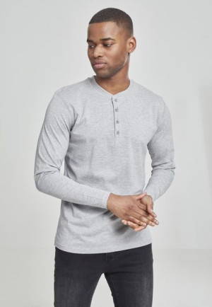 Basic Henley Grey