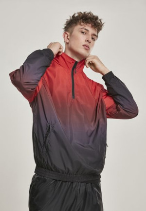 Gradient Pull Over Black/Red