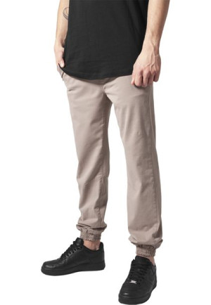 Stretch Twill Jogging Beige