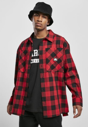 Check Flannel Shirt Red