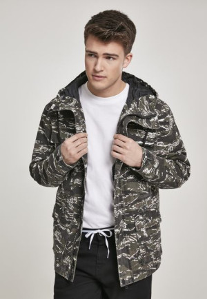 Tiger Camo Cotton Olive/Black