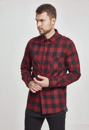 Checked Flanell Red