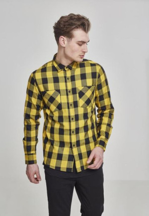 Checked Flanell Honey