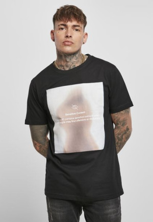 T-shirt Sensitive Content Black