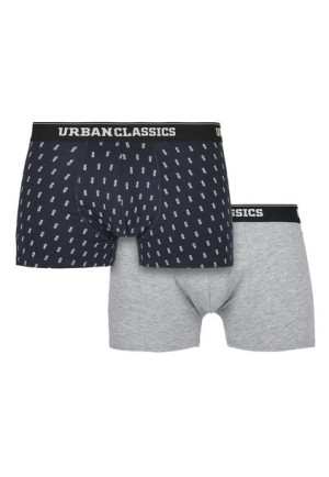 Boxer Shorts Double Pack Pineapple Grey