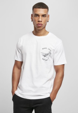 T-shirt Make Love White
