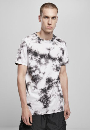 Black Tie Dye White/Black